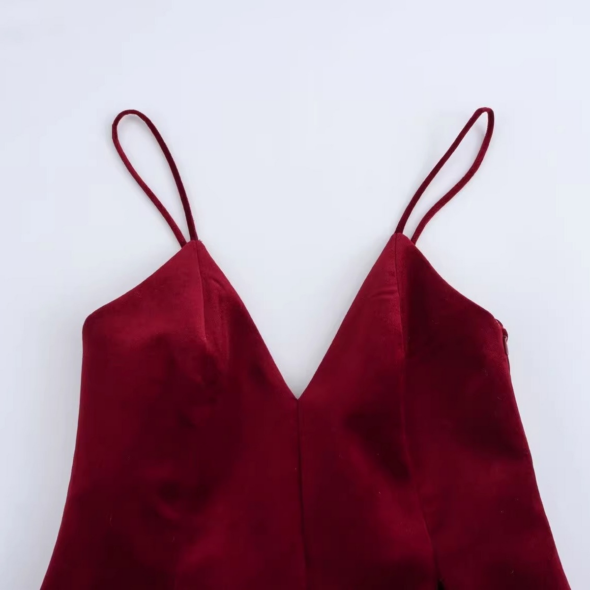 Women?™s Velvet Mini Dress French Fashion Style_CWDMD5810