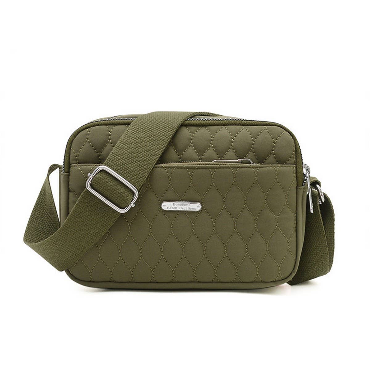 FASHIONABLE EMBROIDERY NYLON SHOULDER CROSSBODY BAG_CWAB3514
