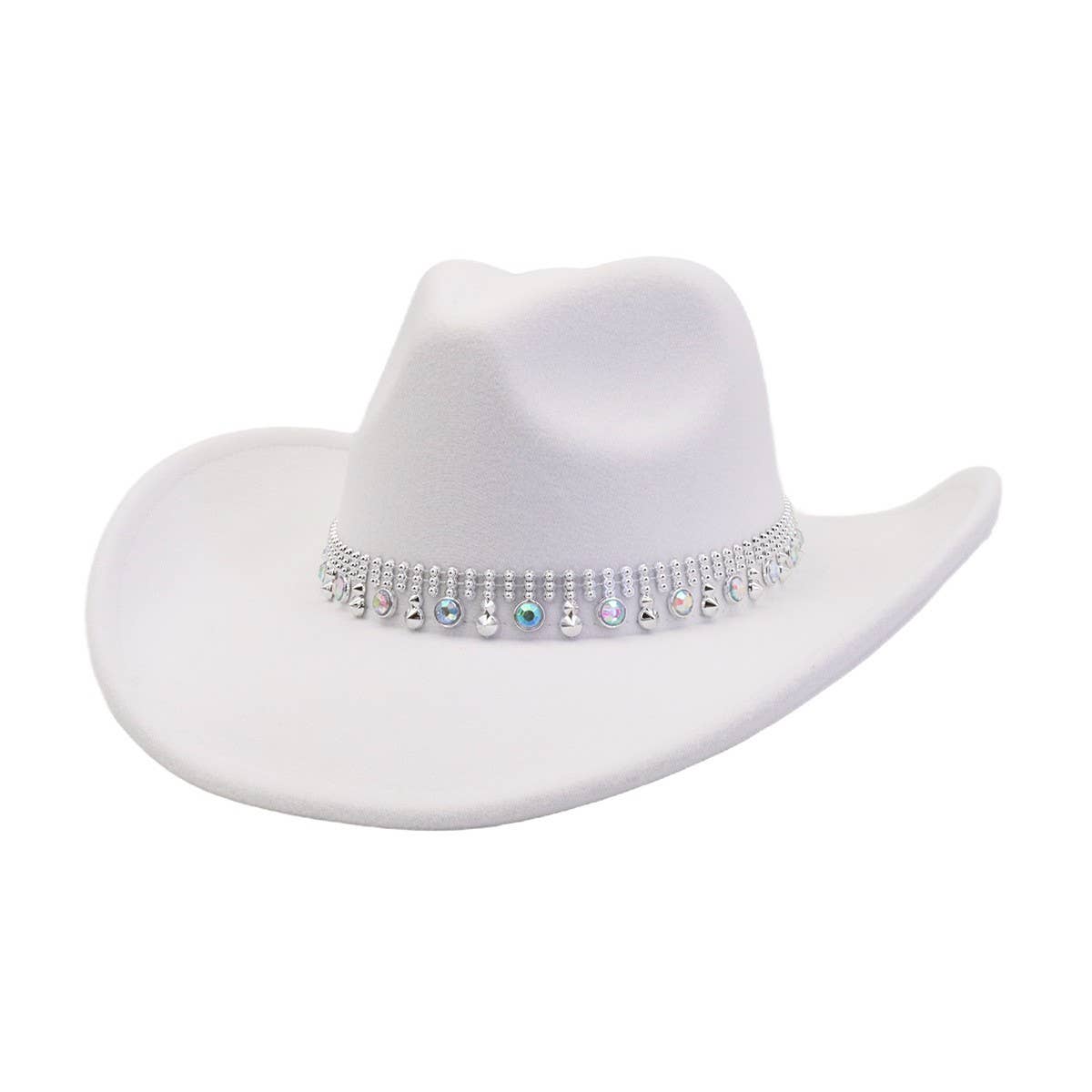 Fall/Winter Western Ethnic Wool Cowboy Fedora_CWAH04477
