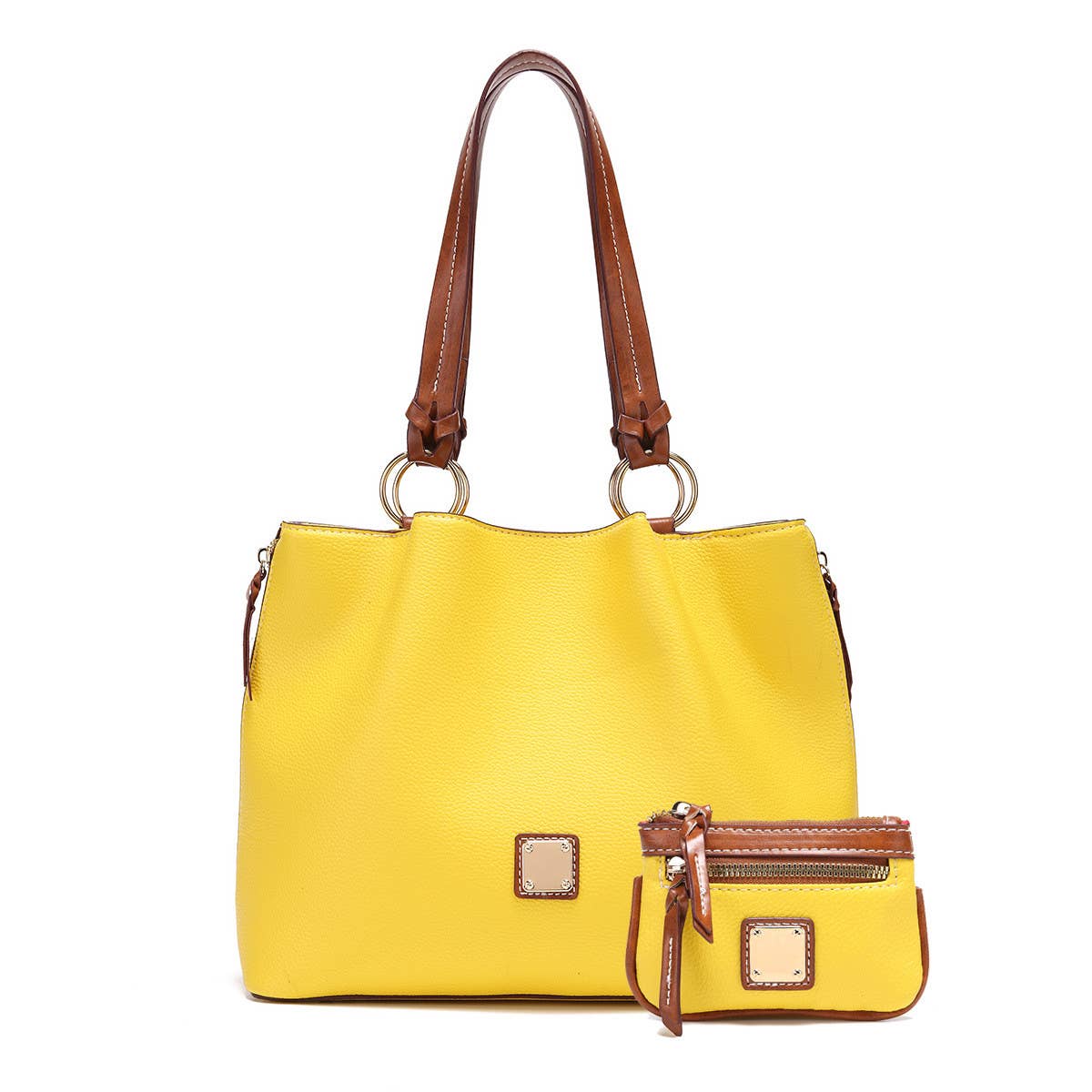RETRO PEBBLE LITCHI GRAIN TEXTURE SHOULDER BAG_CWAB0926