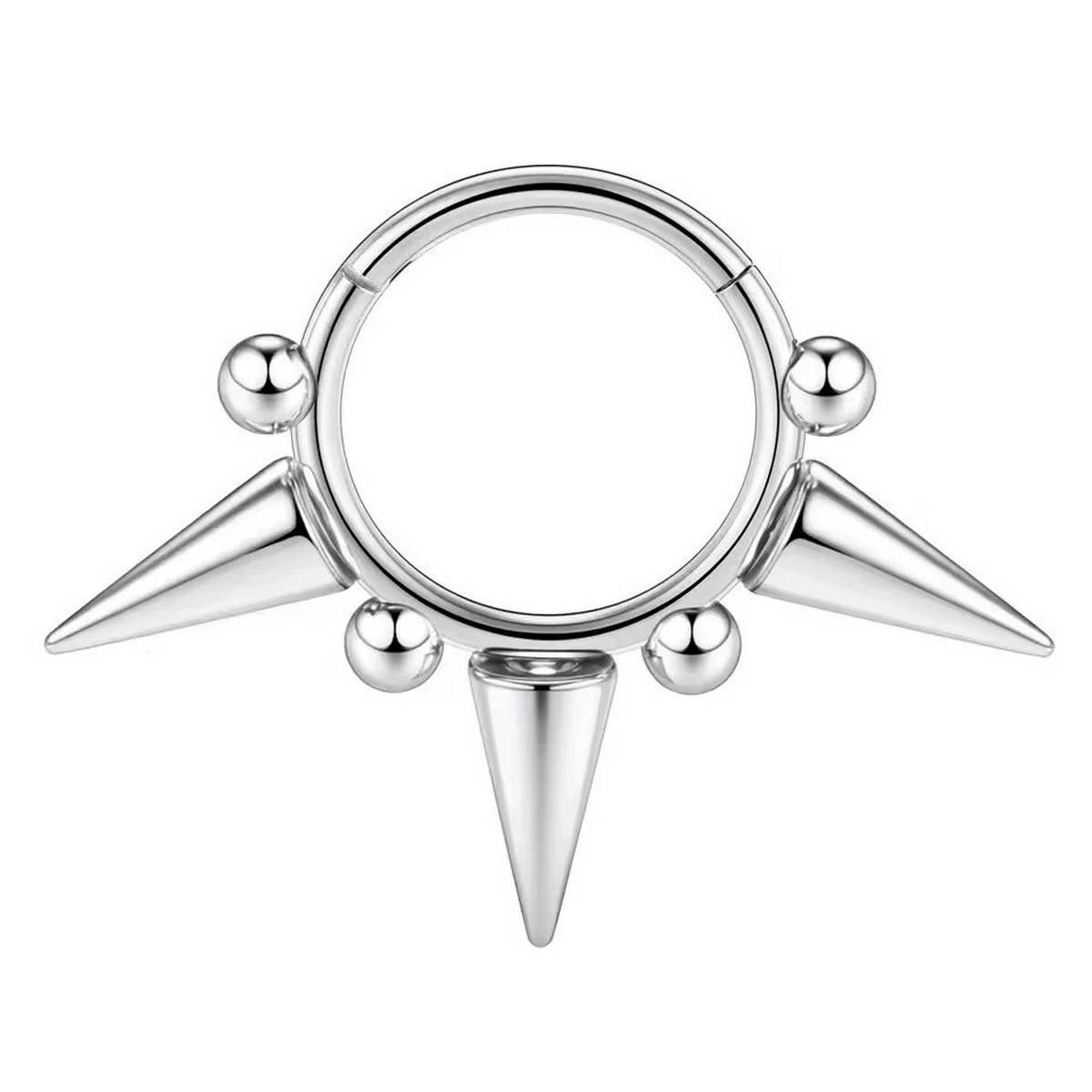 Titanium Cone Stud Seamless Nose Piercing