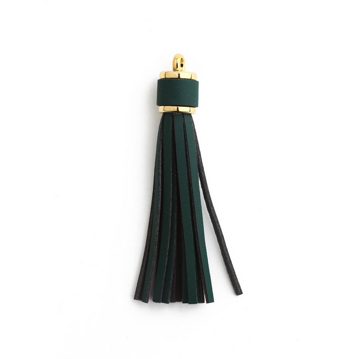 Leather Fringe Keychain, PU Tassel Bag Charm_CWAB5007