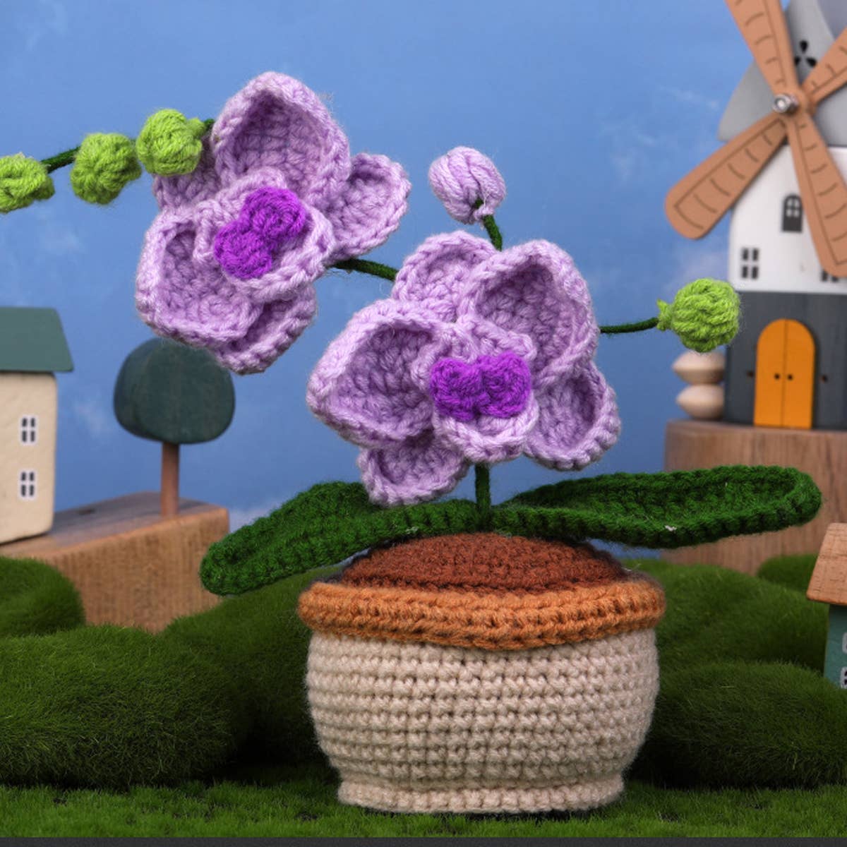 HANDMADE FLOWER DOLL DIY MATERIAL PACKAGE