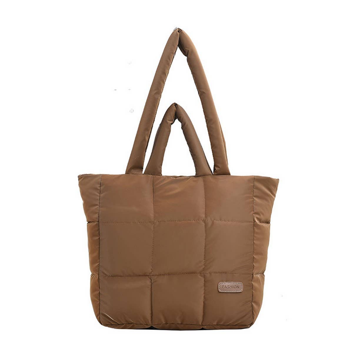Puffer Tote Bag Quilted Large Shoulder Bag_CUAB00521