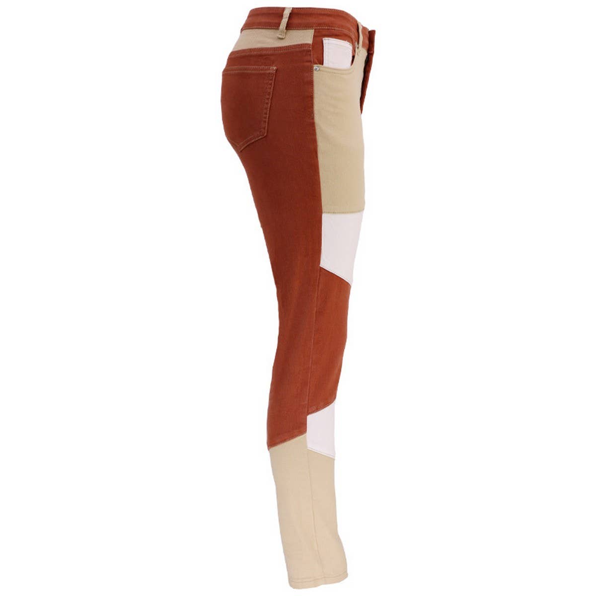 SPLICING STRAIGHT AND SLIM FITTING WIDE LEGS JEANS_CWJP0177