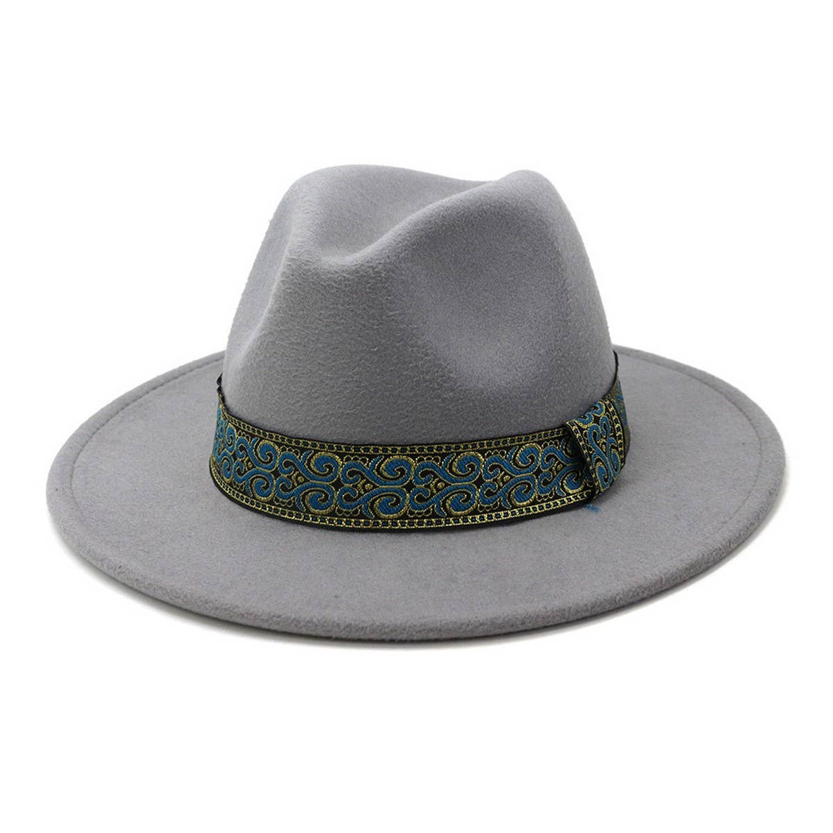 2024 NEW MEN'S AND WOMEN'S STRAIGHT BRIM JAZZ HAT_CWAH1776