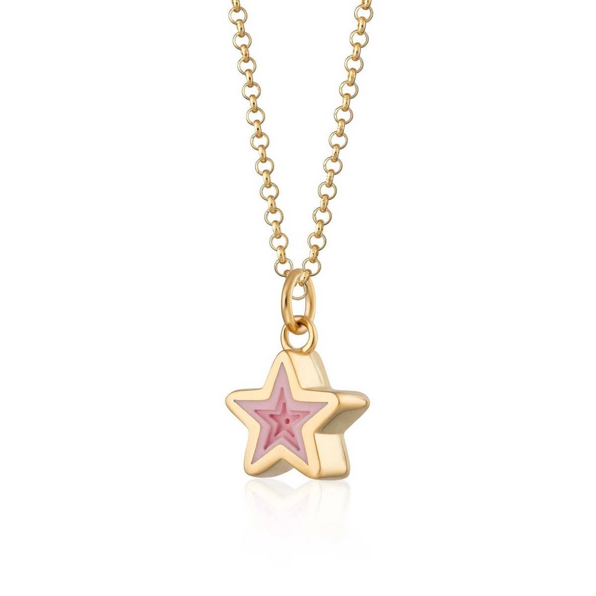 Heart Geometric Stainless Steel Necklace