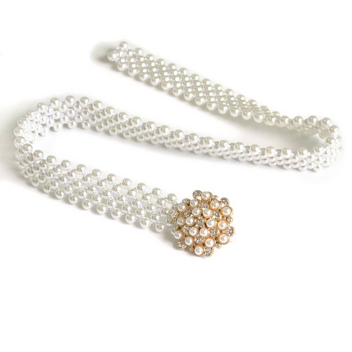 WOMEN'S STRETCH PEARL ELASTIC WAIST CHAIN_CWABE0522