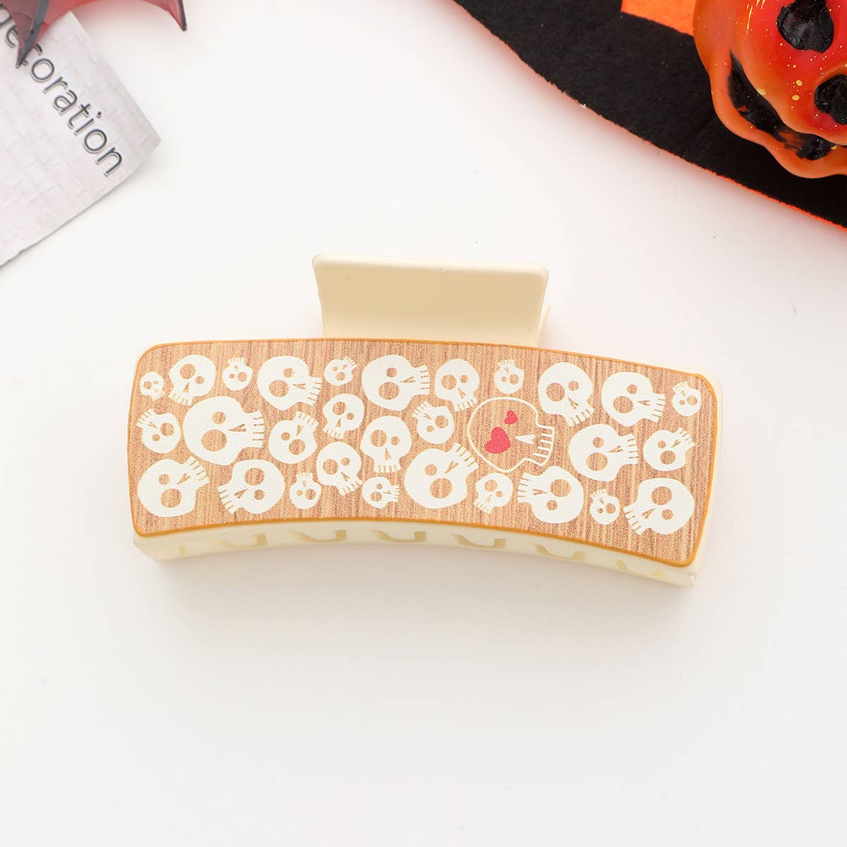 VINTAGE DARK LEATHER VINTAGE DARK LEATHER HAIRCLIP