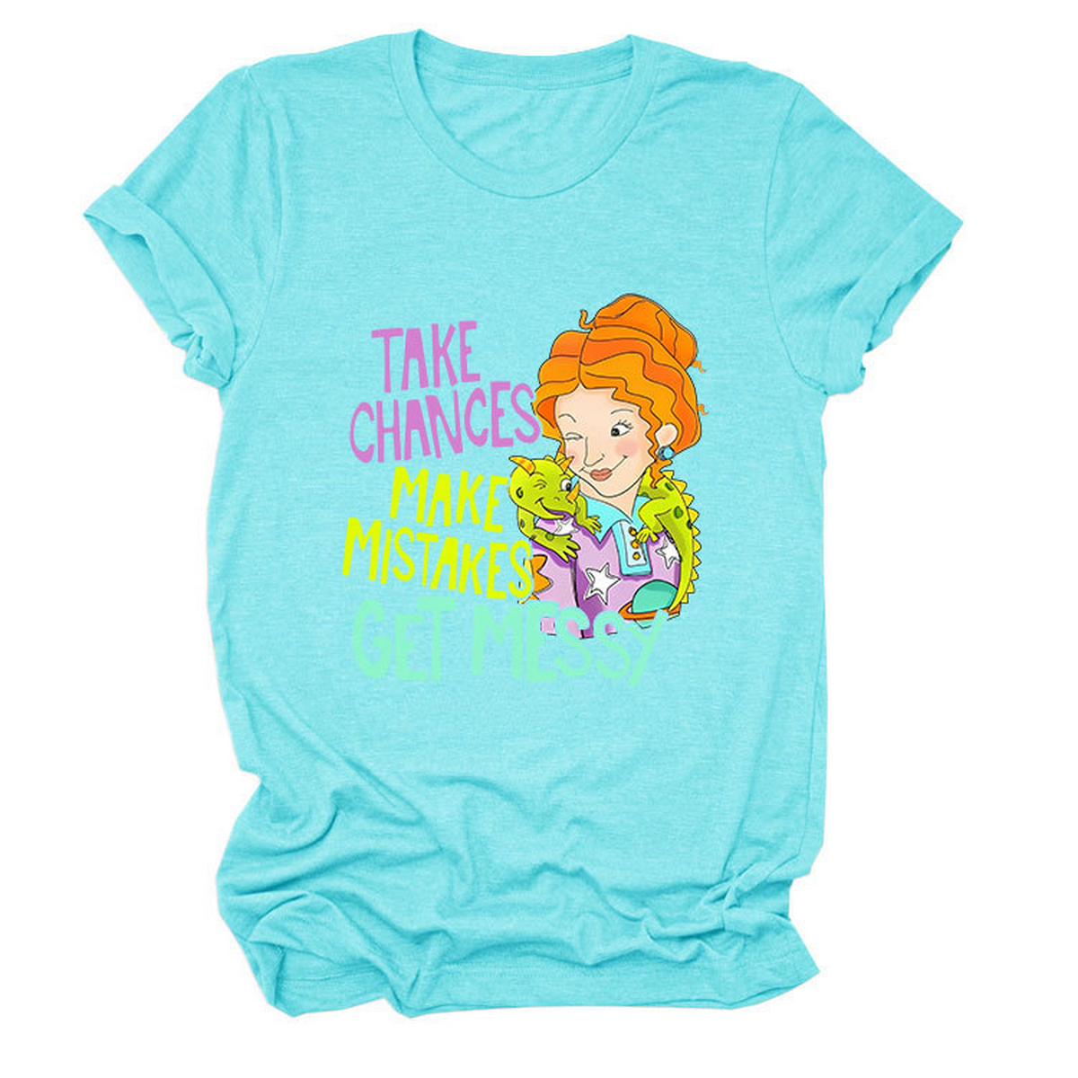 Positive Message Tee ?œTake Chances??Print_CWTTS1484