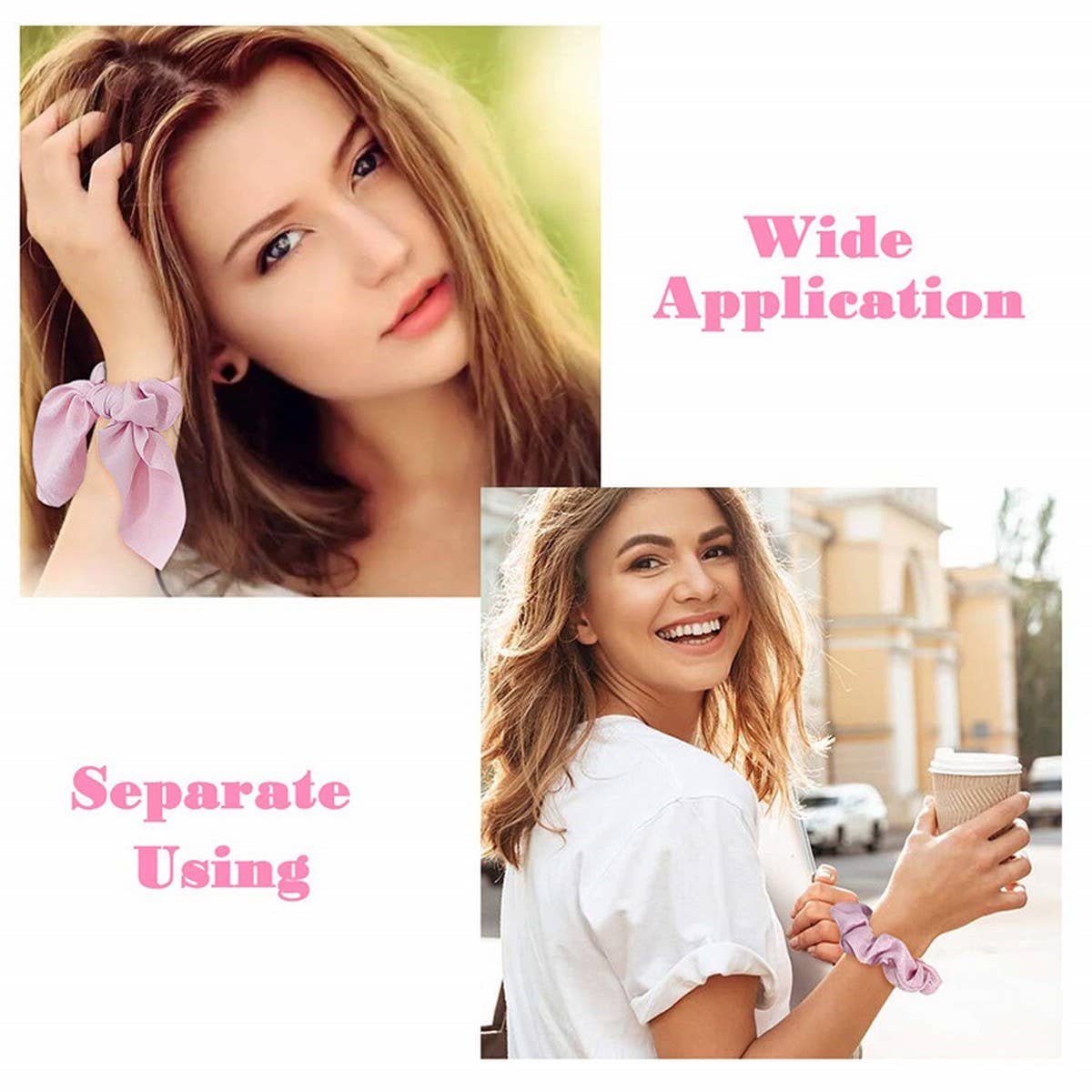 RIBBON HAIR BAND LARGE INTESTINE HAIR ACCESSORIES