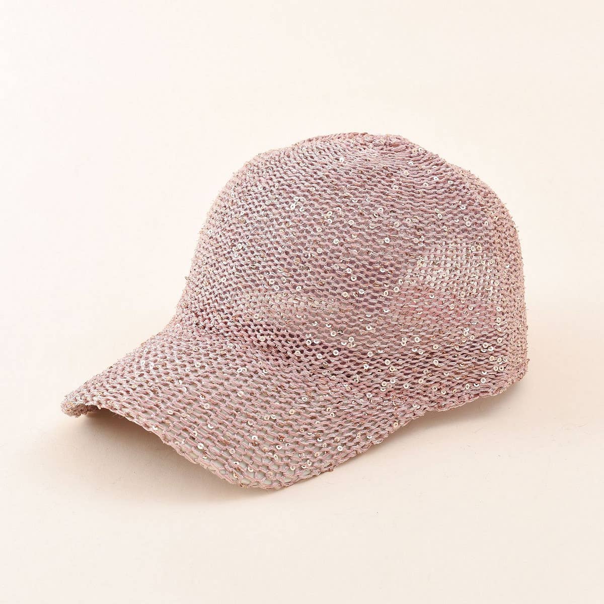Women?™s Trendy Summer Sequins Baseball Cap Sun Hat CWAH1413
