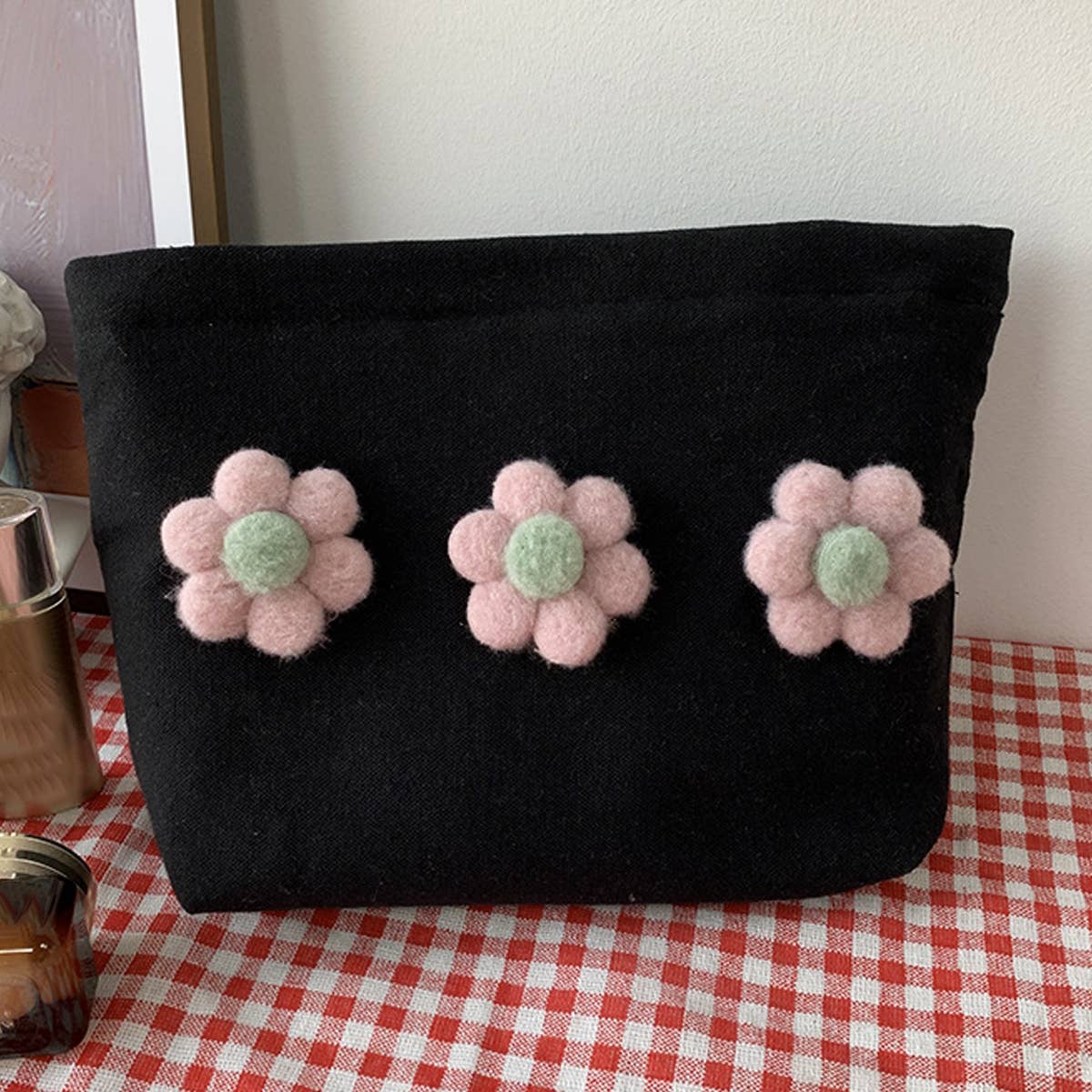 THREE-DIMENSIONAL FLOWER CARRY-ON COSMETIC BAG_CWAB2145