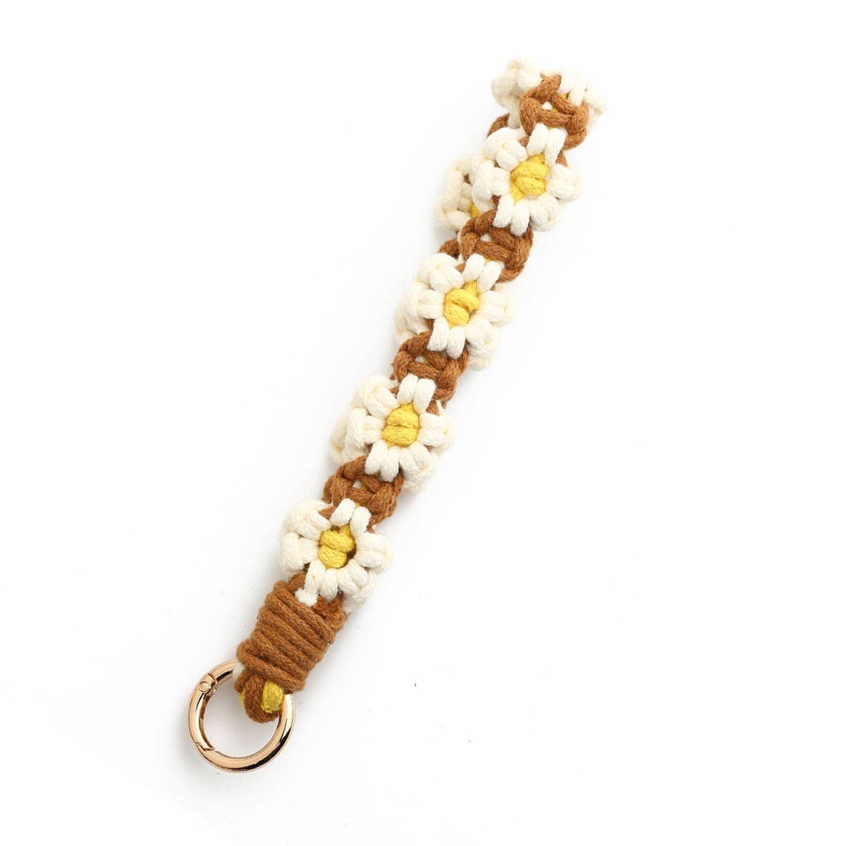HANDWOVEN KEYCHAIN WRIST STRAP PENDANT