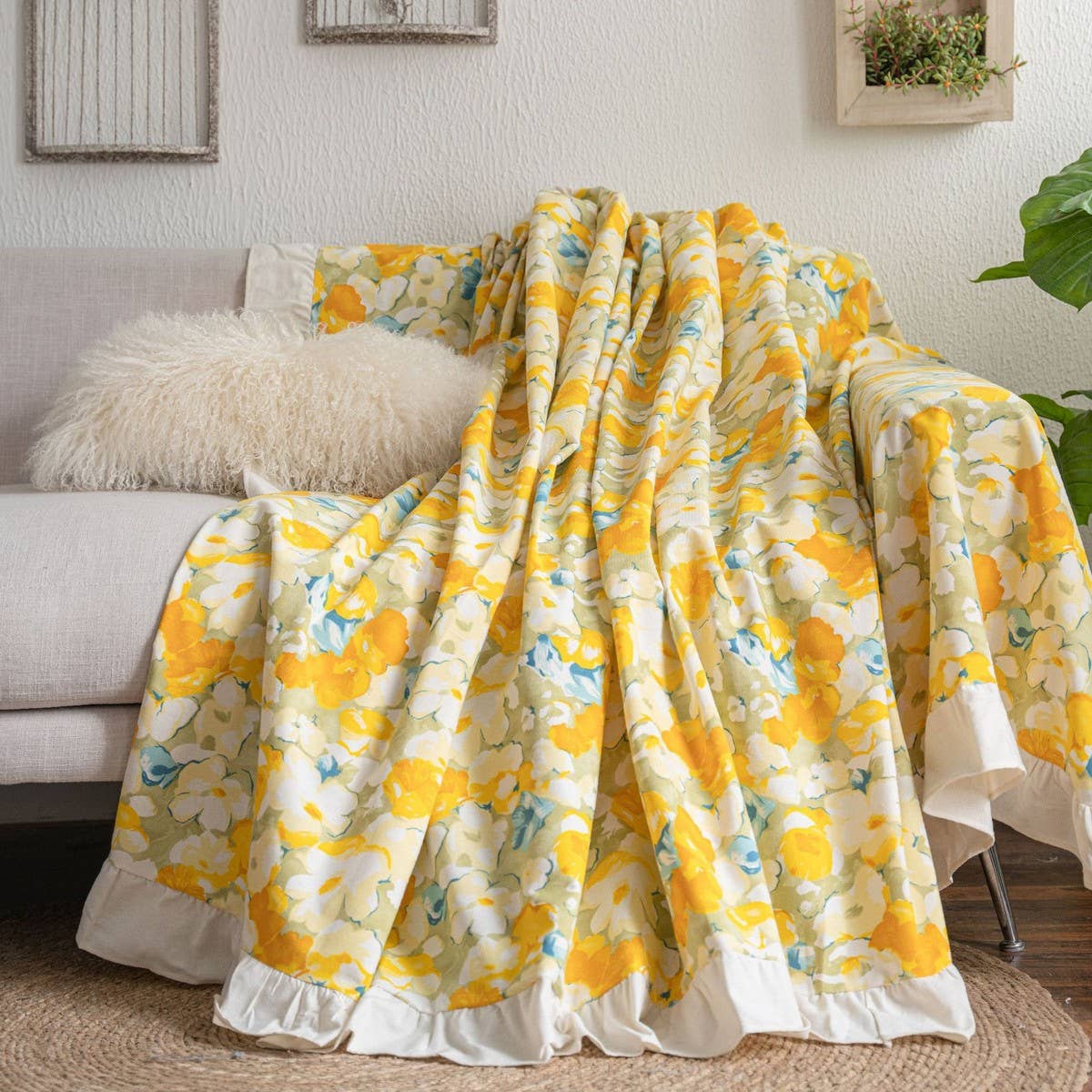 MULTIFUNCTIONAL RETRO SOFA THROW