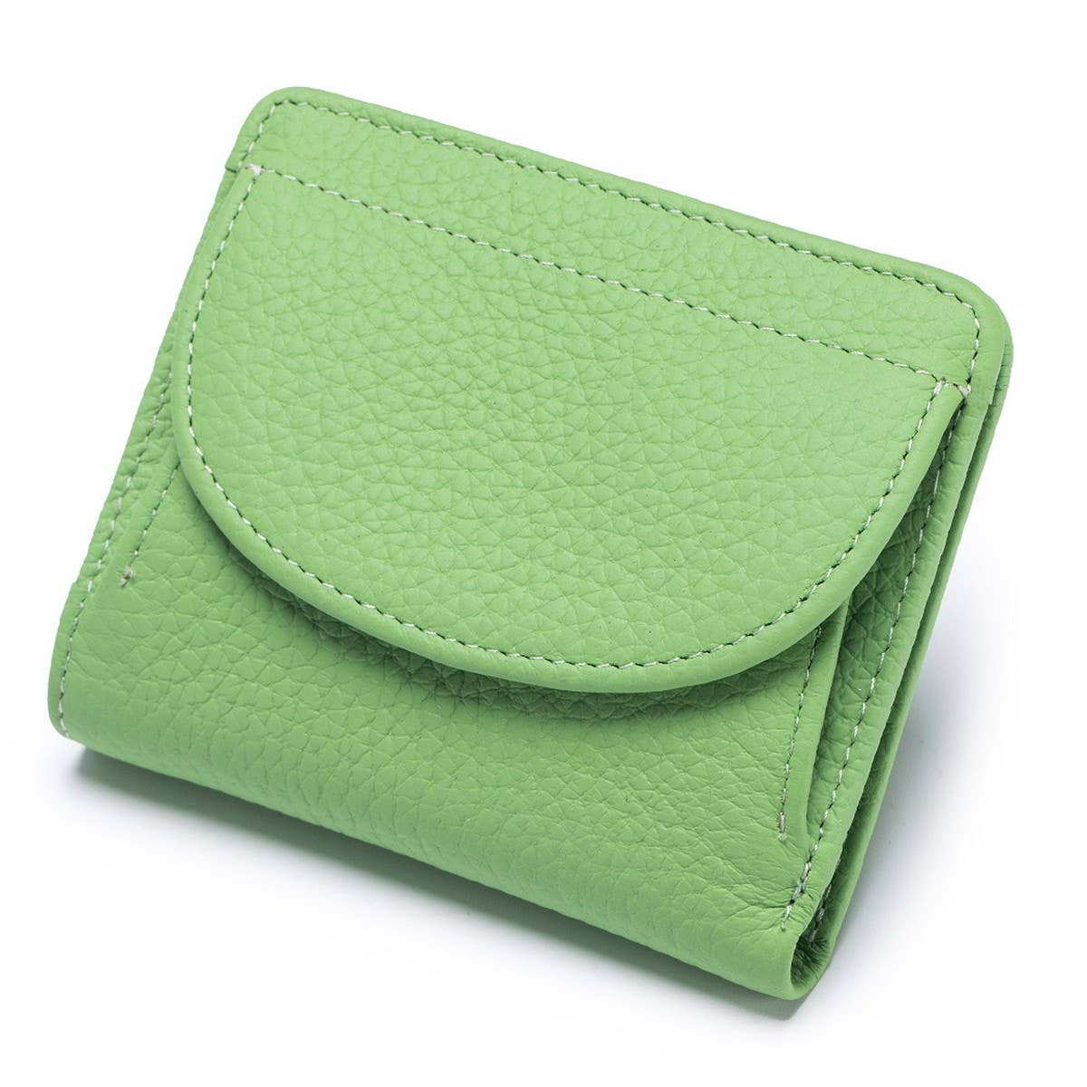 MINI SIMPLE FOLDING ULTRA-THIN LEATHER WALLET_CWAB3710