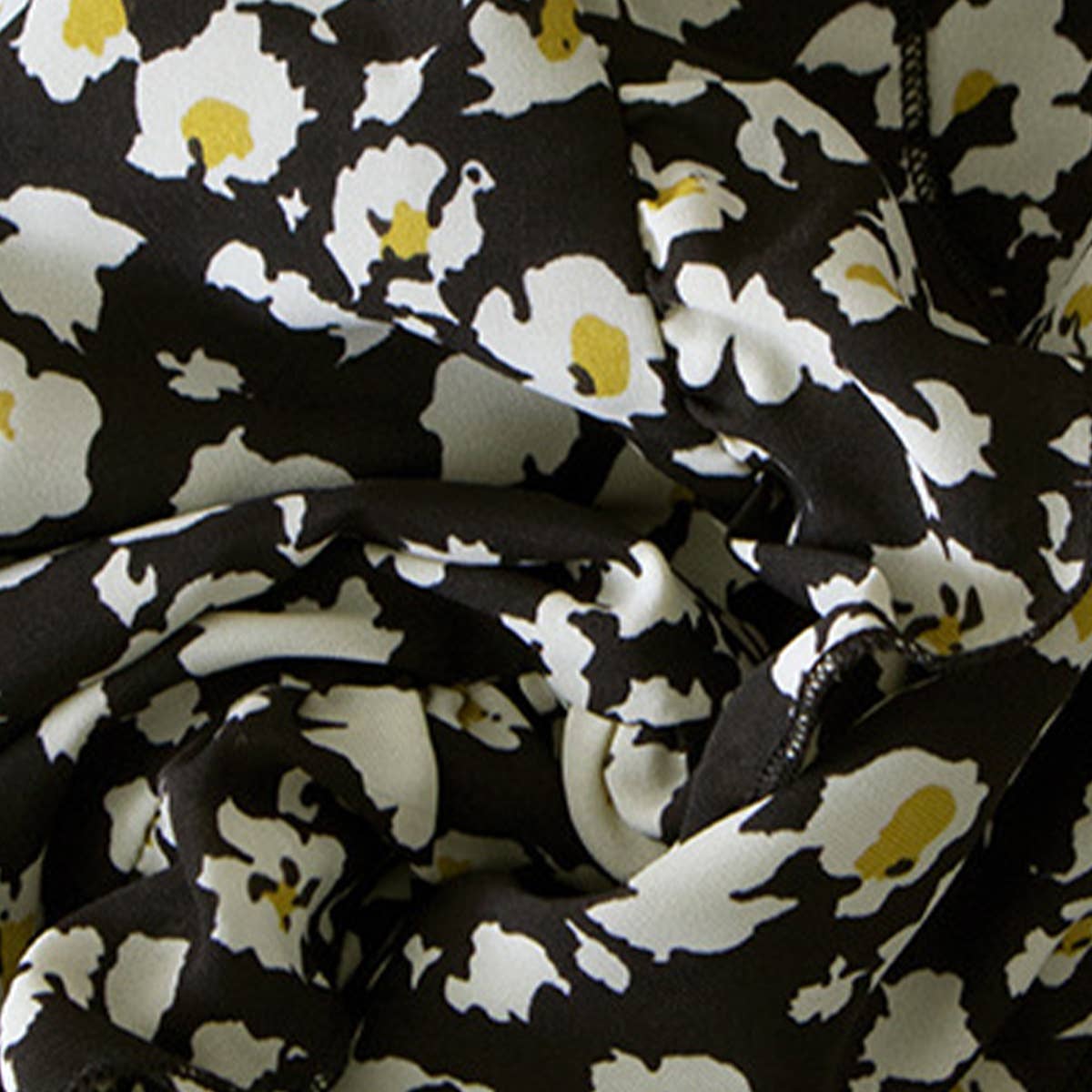 FLORAL SHORT SLEEVE CAKE DRESS