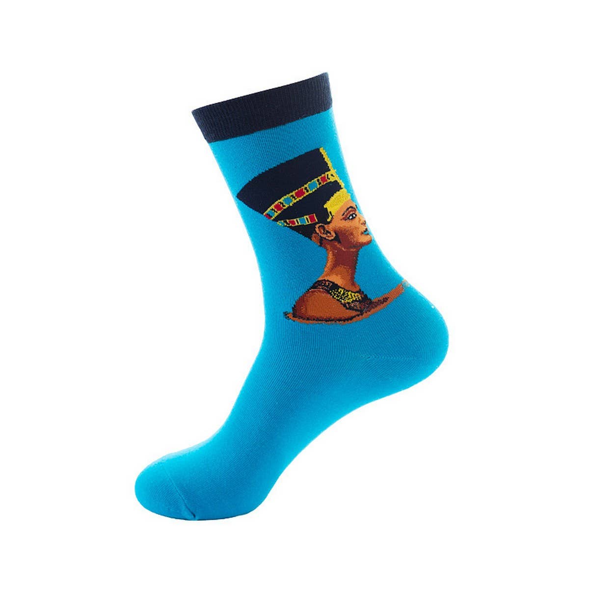 AUTUMN AND WINTER OIL PAINTING SOCKS_CWMS1003