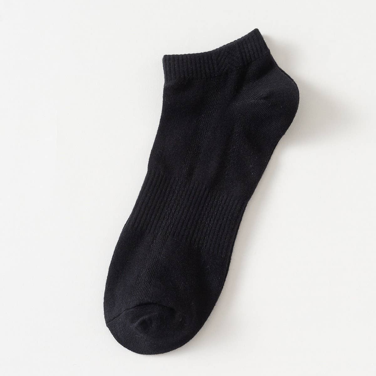 A PACK OF SIX PAIRS OF ALL-MATCH SOLID COLOR SOCKS_CWMS1998