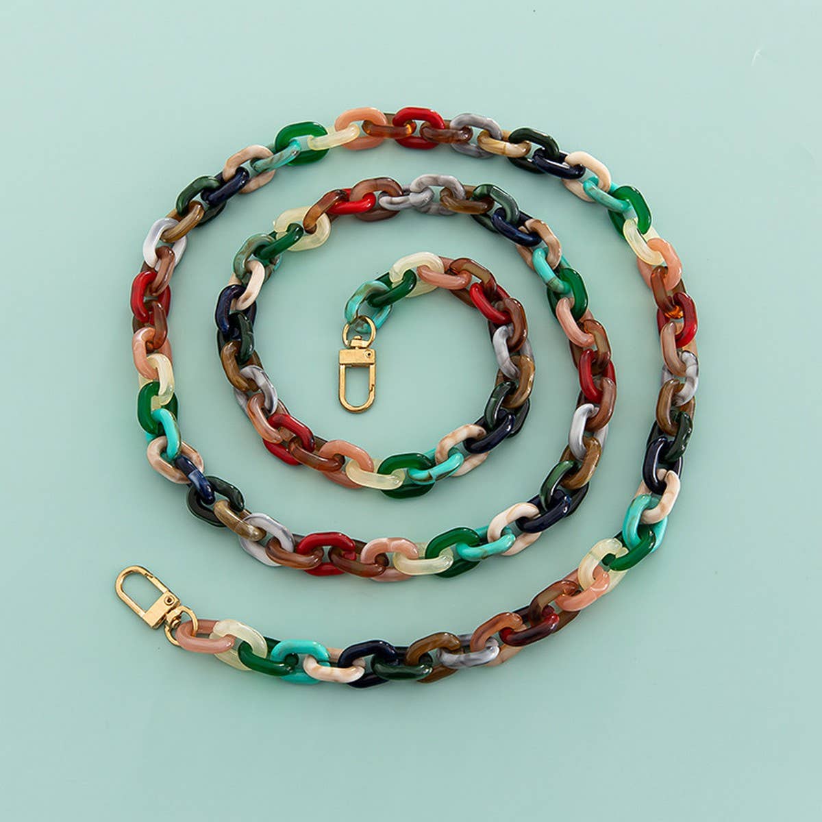 47.24"Mixed-Color Bag Chain,Phone Case Strap_CWMM5091