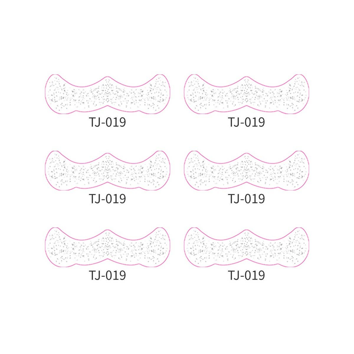 Metallic Freckle Face Tattoo Stickers Gold Silver