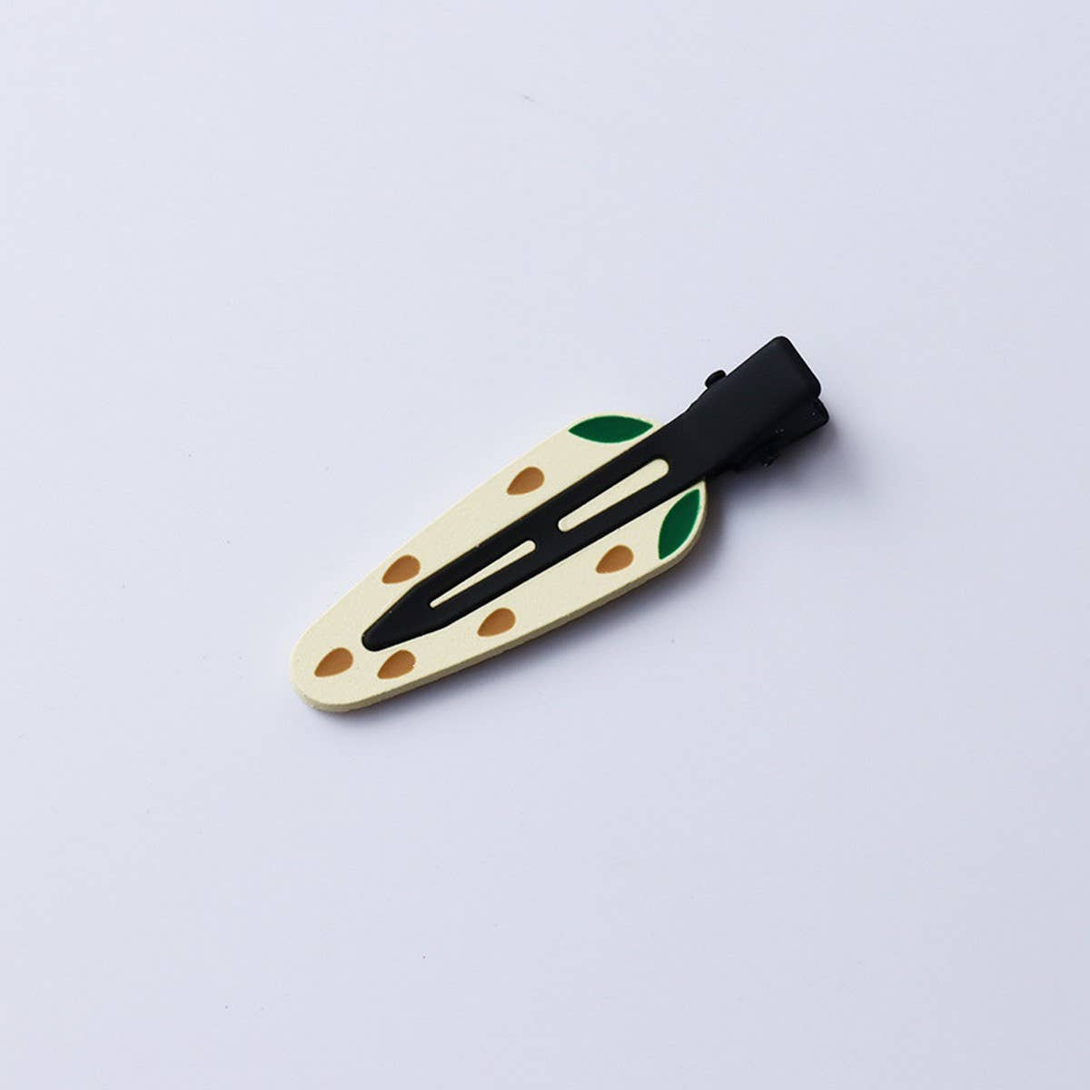 Metal Carrot Hair Clip, No-Crease Side Bang Pin