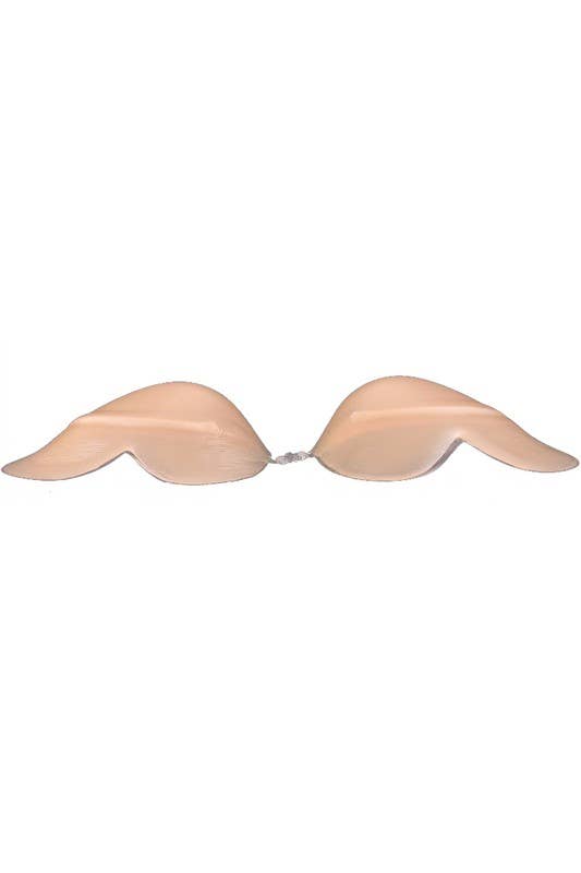 STRAPLESS MIDDLE BUCKLE WIRE SILICONE BRA_CWMU004