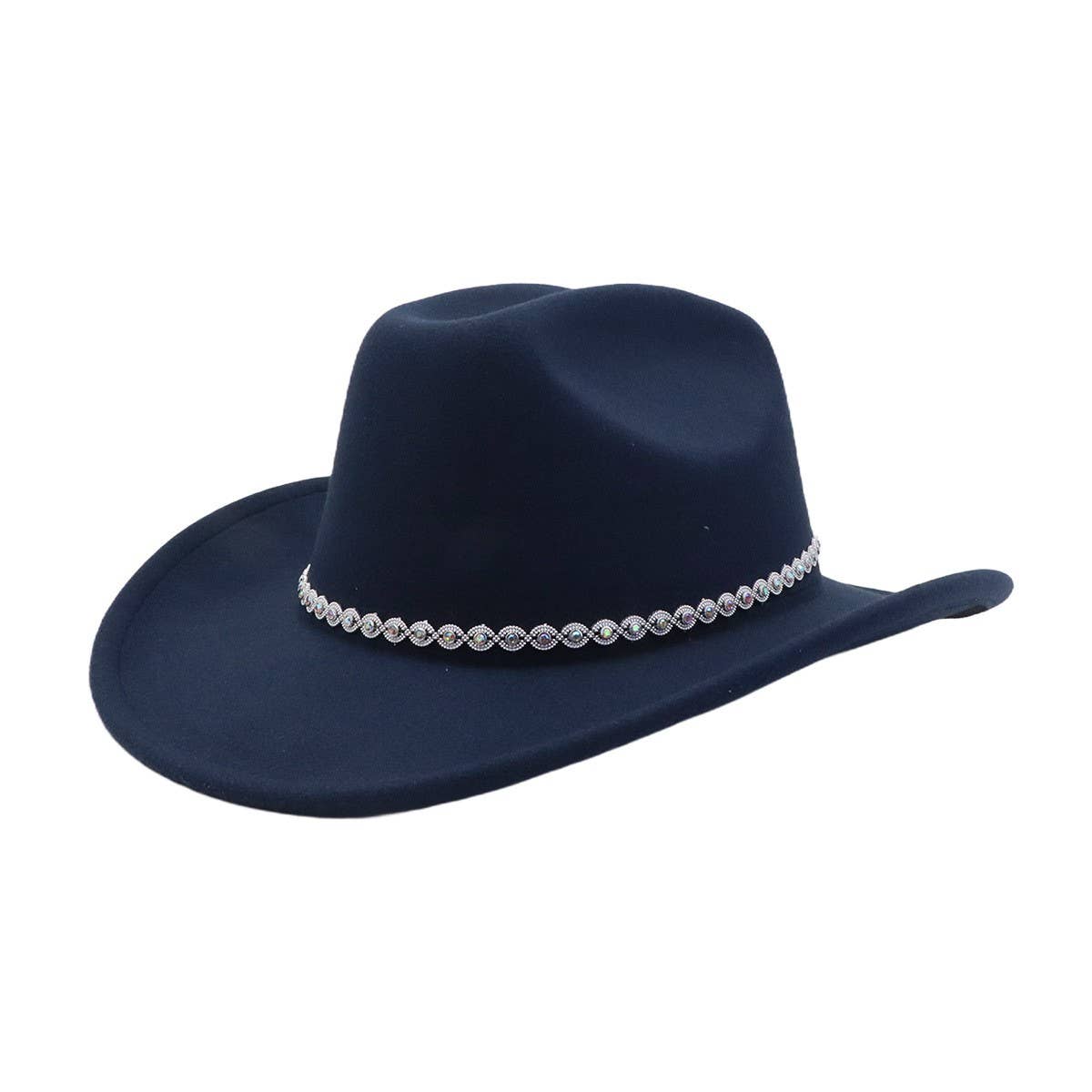 Western Ethnic Wool Fedora Hat New Arrival_CWAH04471