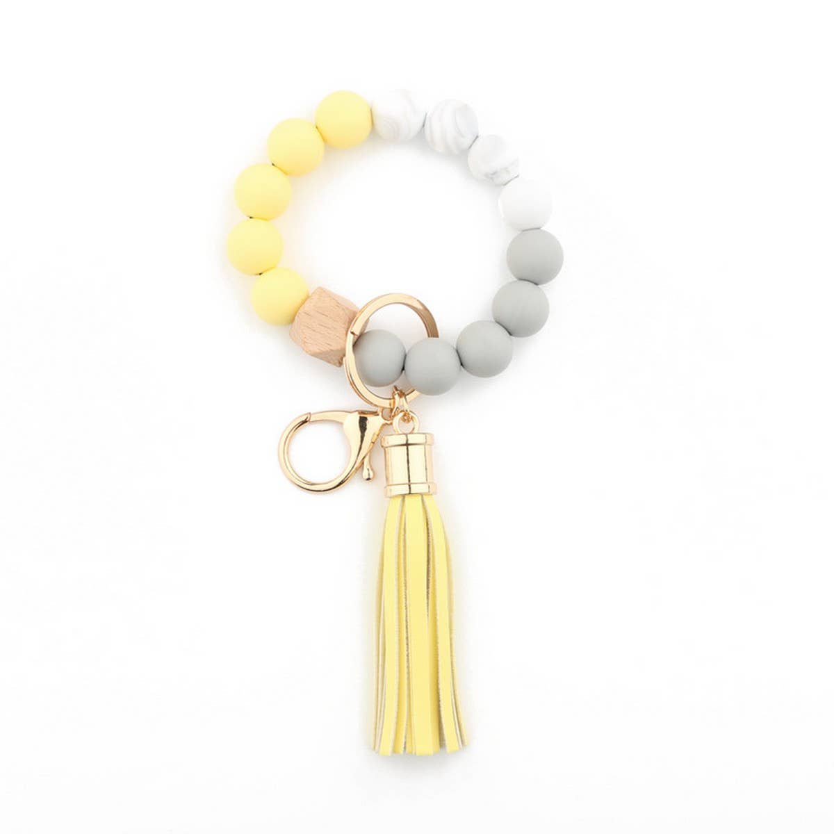 COLORFUL KEYCHAIN TASSEL BRACELET