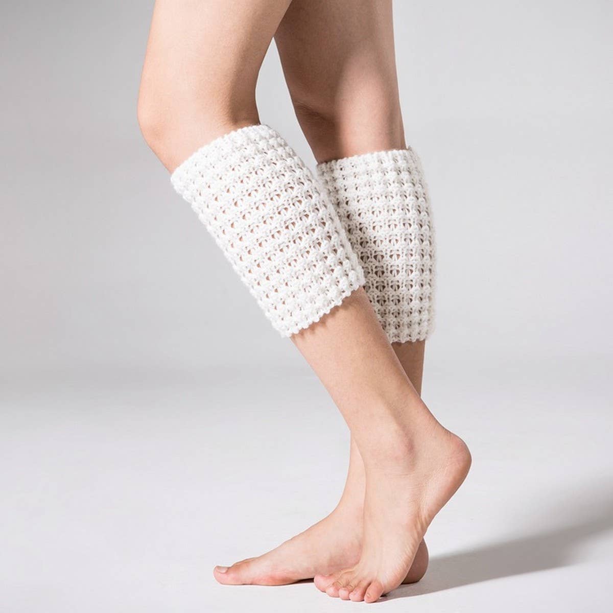 AUTUMN AND WINTER WARM PINEAPPLE FLOWER SOCKS_CWMS0764