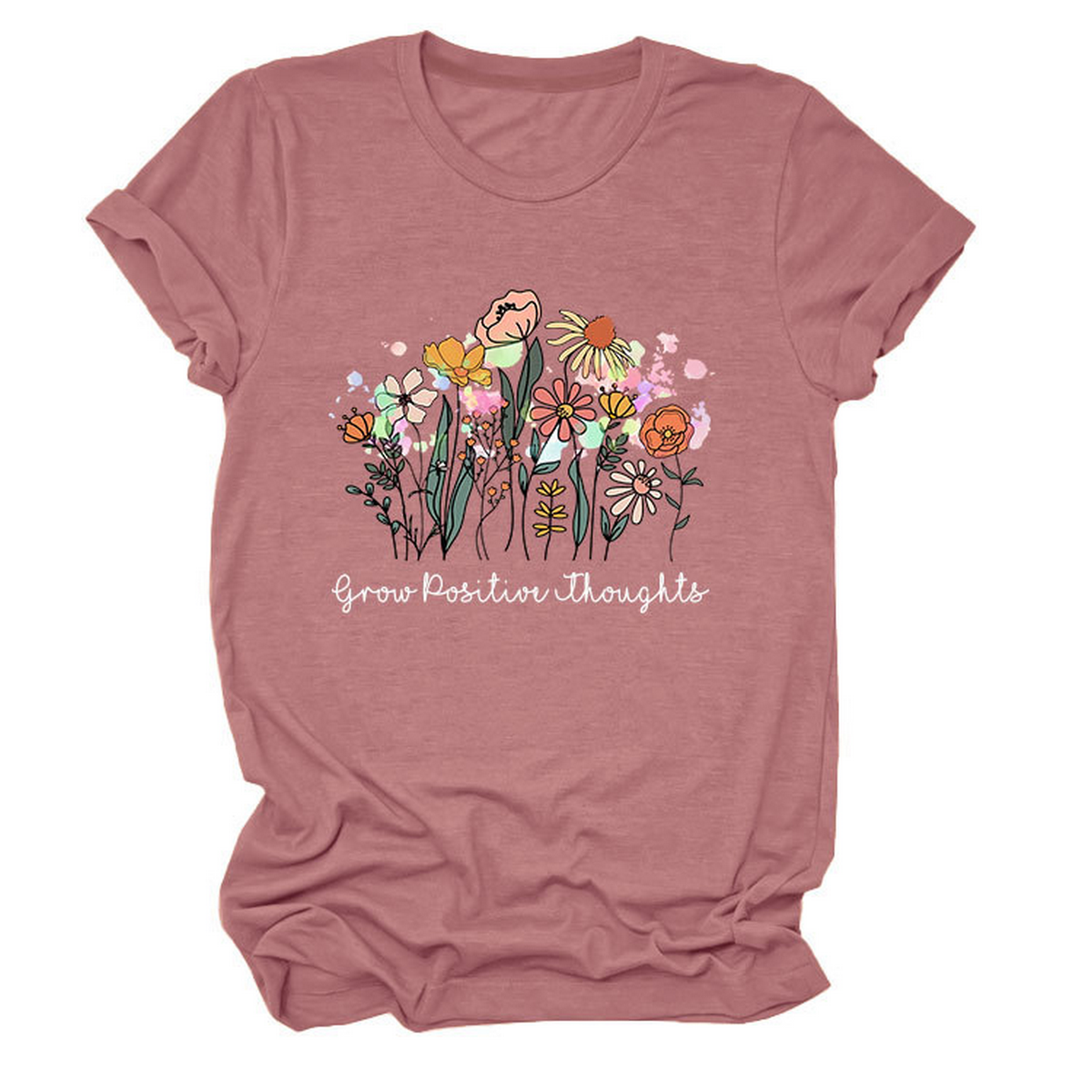 Women??¢s Casual Crew Neck T-Shirt, Soft Fit_CWTTS1488
