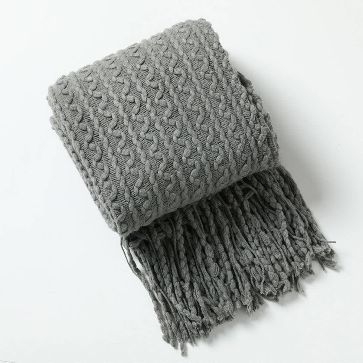 LIGHTWEIGHT SOFT AND COMFORTABLE KNITTING BLANKET