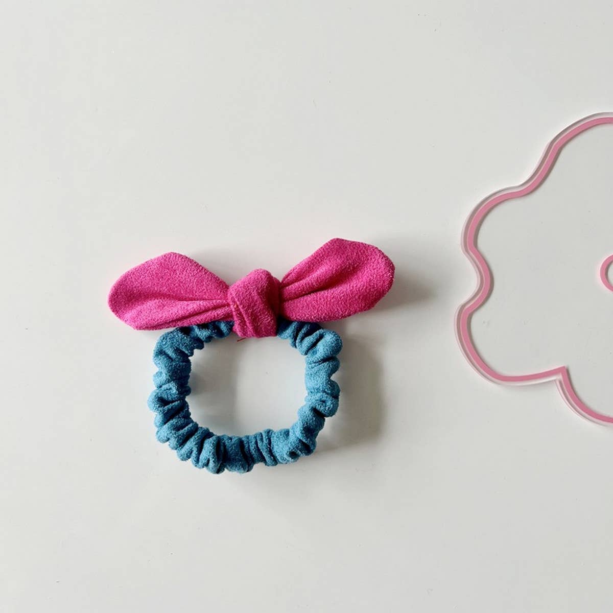 CHILDREN'S NEW BOW COLOR MATCHING HAIR ROPE