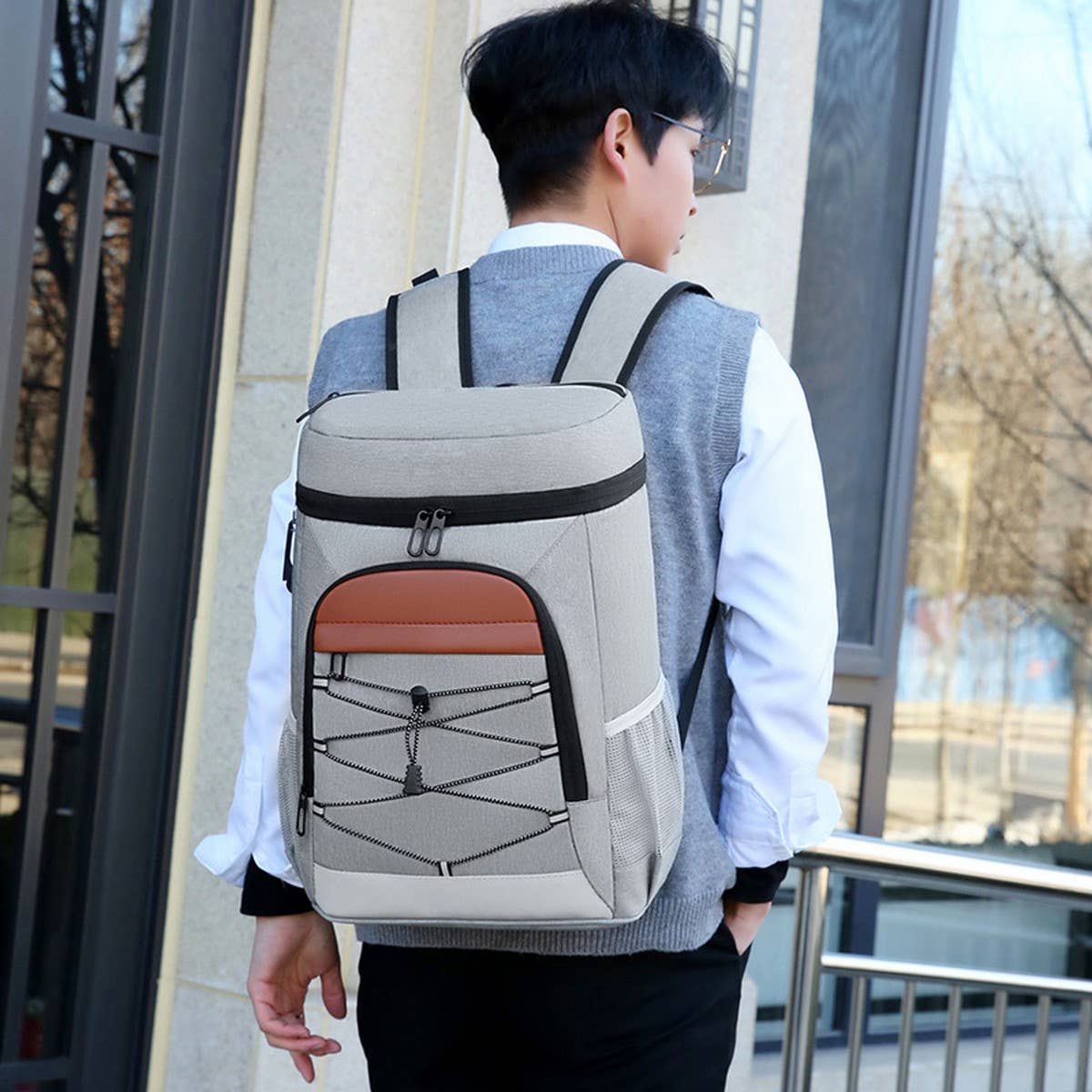 Large Waterproof Insulated Lunch Cooler Bag_CWAB5422