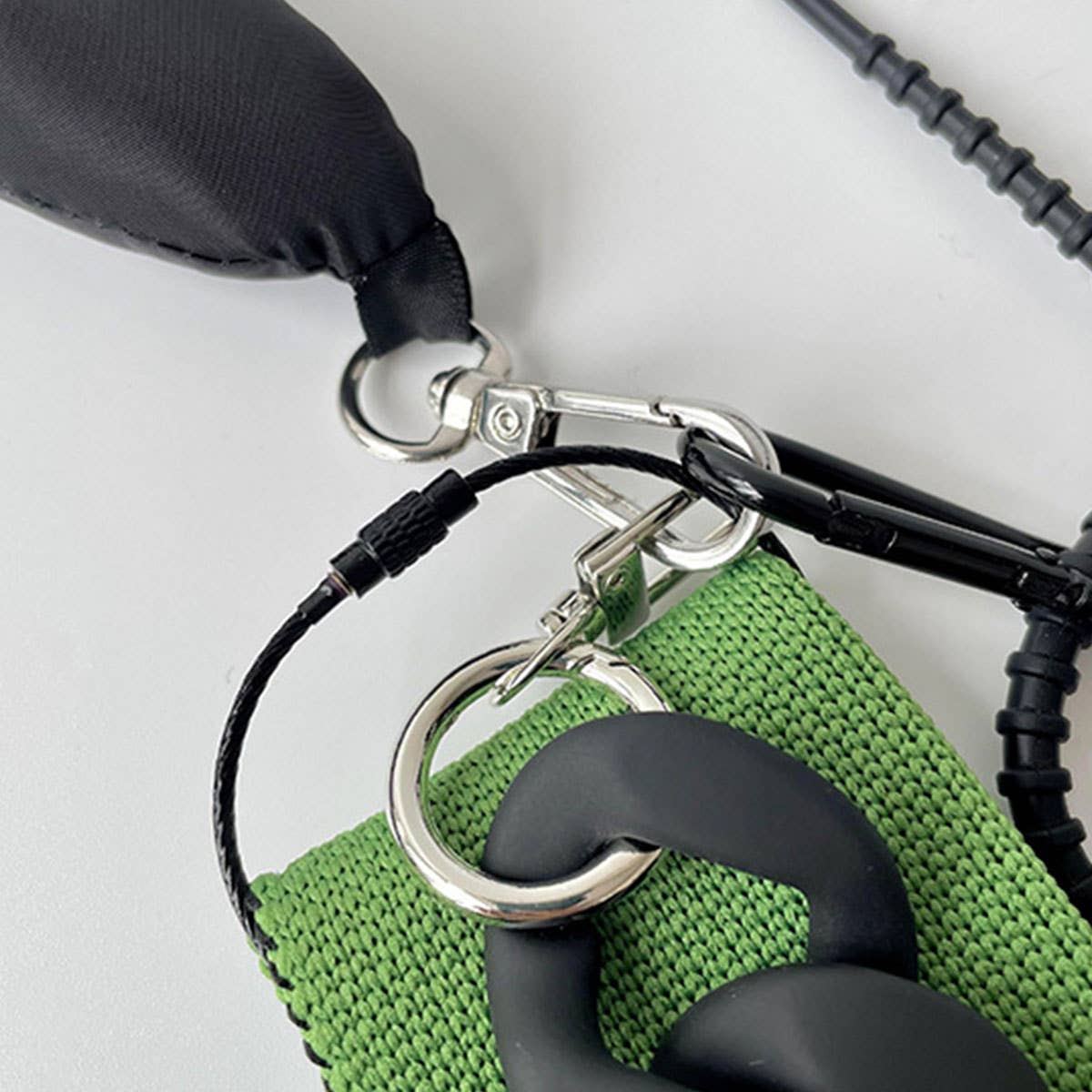 ADJUSTABLE KNITTED SHOULDER STRAP CHAIN BAG STRAP_CWMM1071