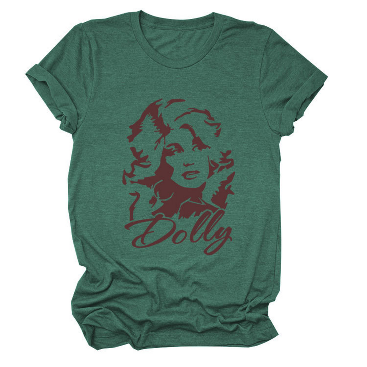 Trendy Women¡¯s Tee ? Casual Round Neck Shirt