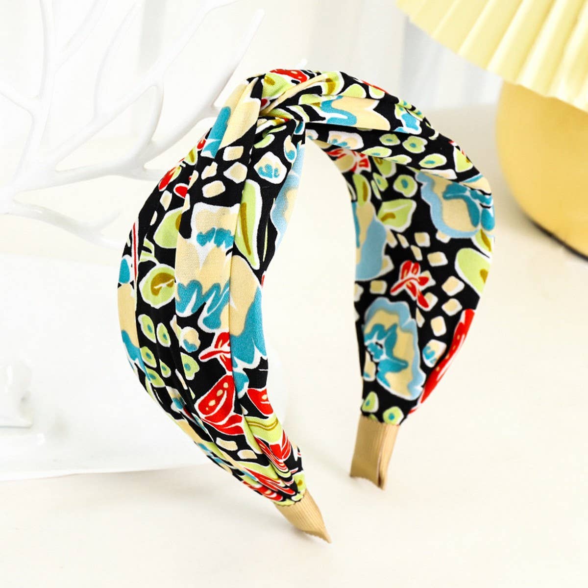 SPRING AND SUMMER FOREST PRINT CROSS HEADBANDS_CWAHA1145
