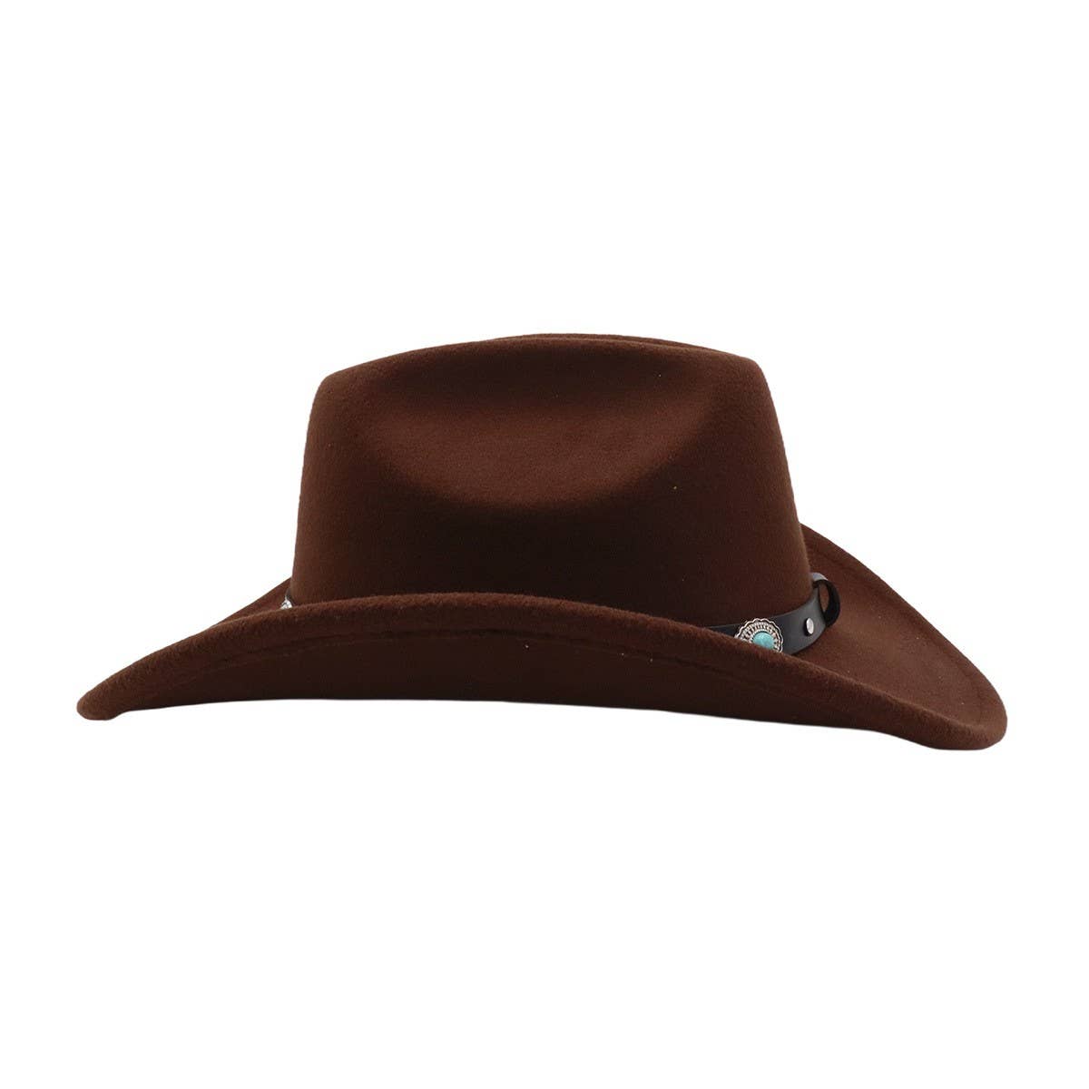 Couple¡¯s Polyester Cowboy Jazz Hat Ethnic Style_CWAH04384