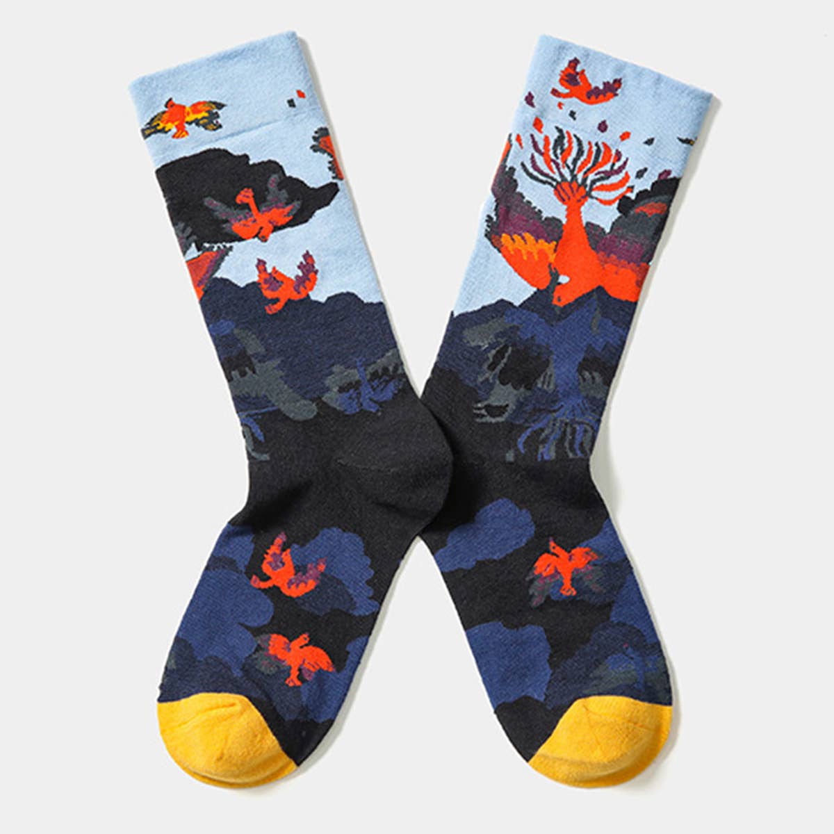 FRENCH FASHION BRAND COTTON THERMAL SOCKS