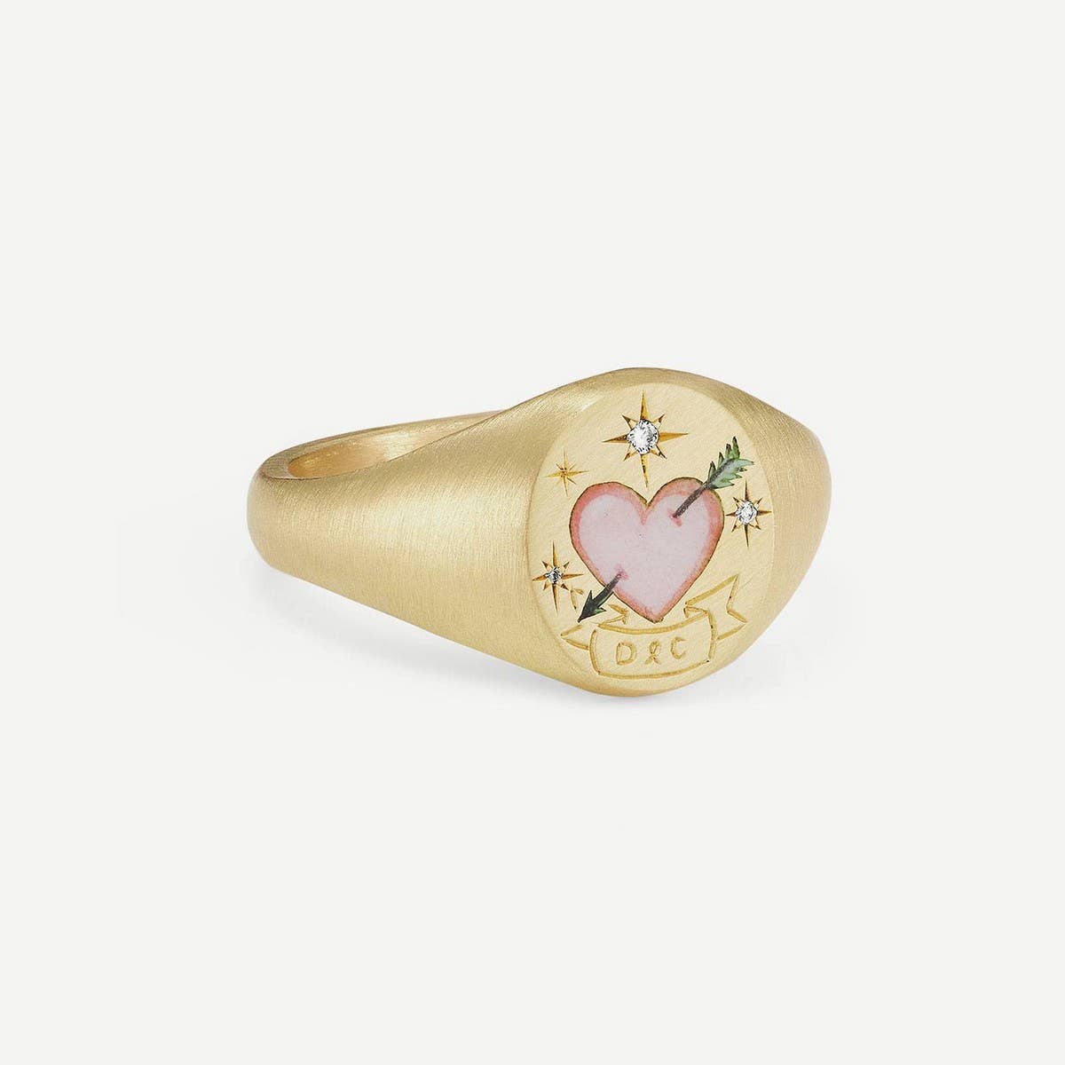 Stainless Steel Fashion Painted Rhinestone Ring_CWMM5706