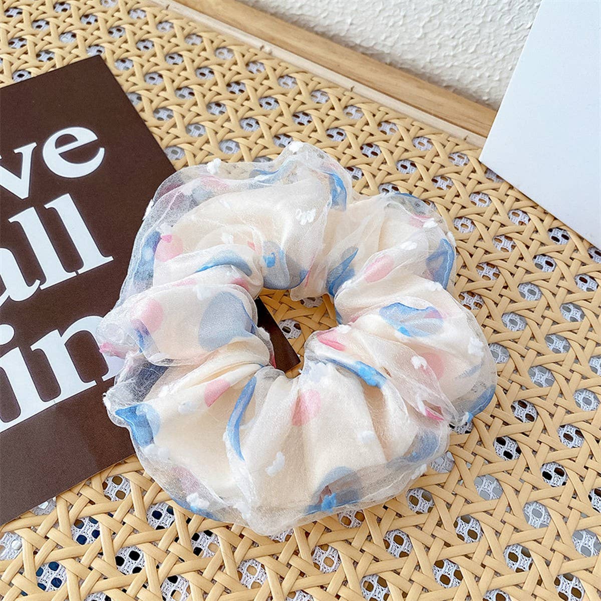 SMALL FRESH FABRIC FLOWER HAIRRING HAIRACCESSORIES_CWAHA4163