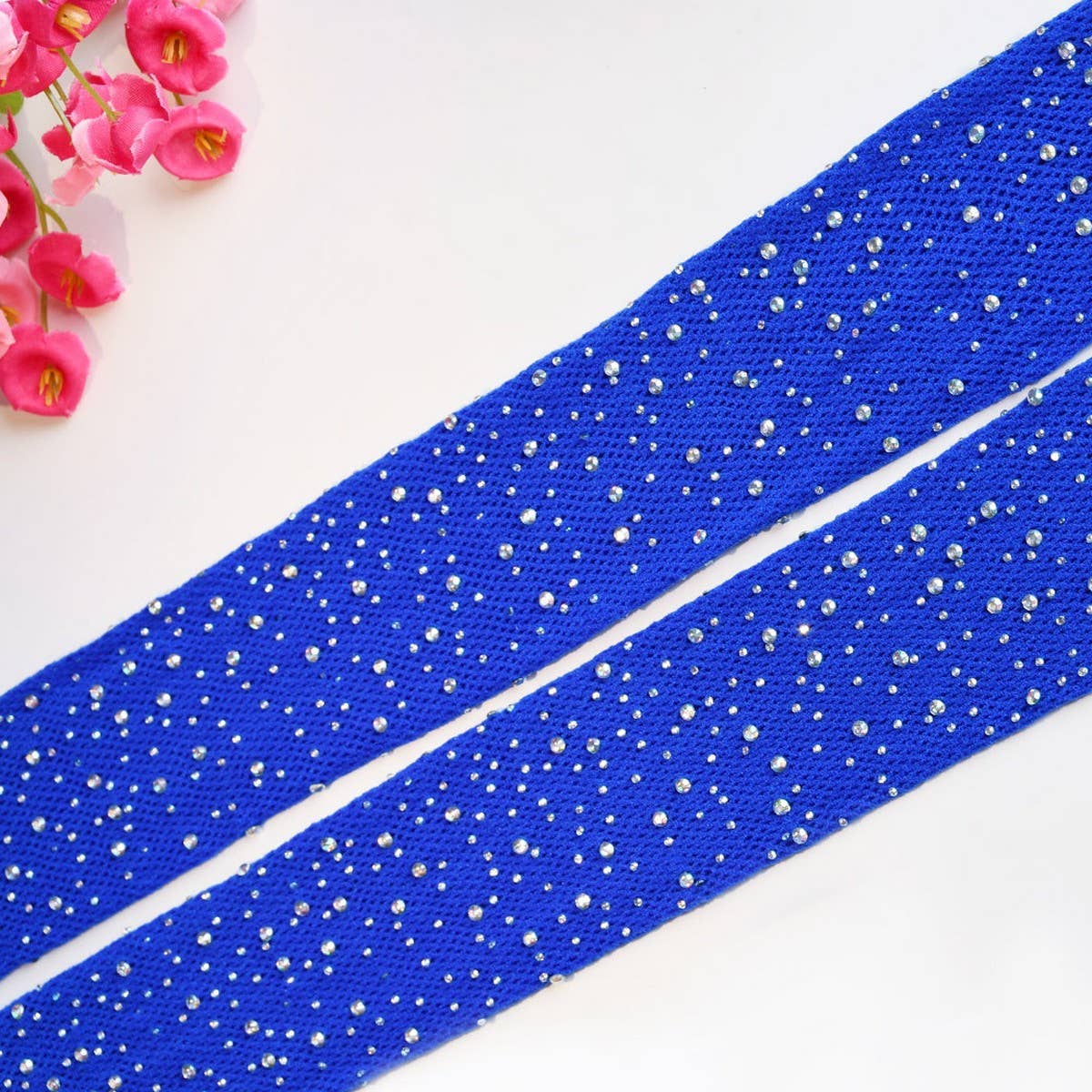 WOMEN SPARKLE RHINESTONE FISHNETS STOCKINGS