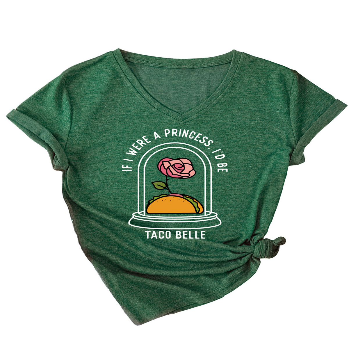 Funny Women's Tee ? Princess Taco Print