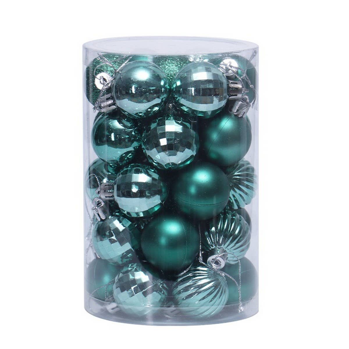 34pcs Christmas Tree Ornaments Ball Set 4cm_CWMM9835