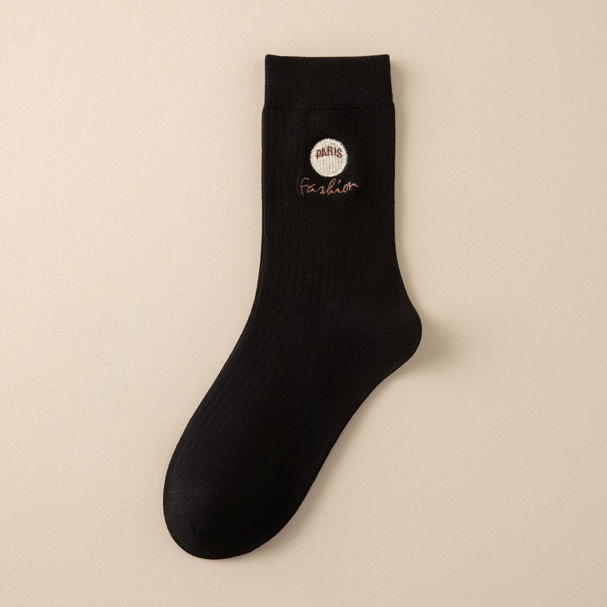 CASUAL LETTERS 2024 NEW EMBROIDERED SOCKS_CWMS0951