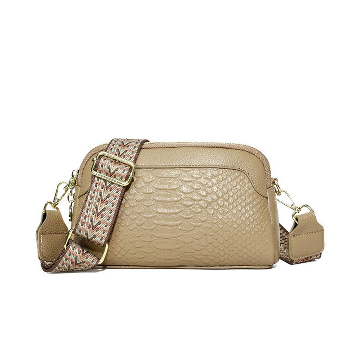 HEAD LAYER COWHIDE SINGLE SHOULDER CROSS BAG_CWAB1806