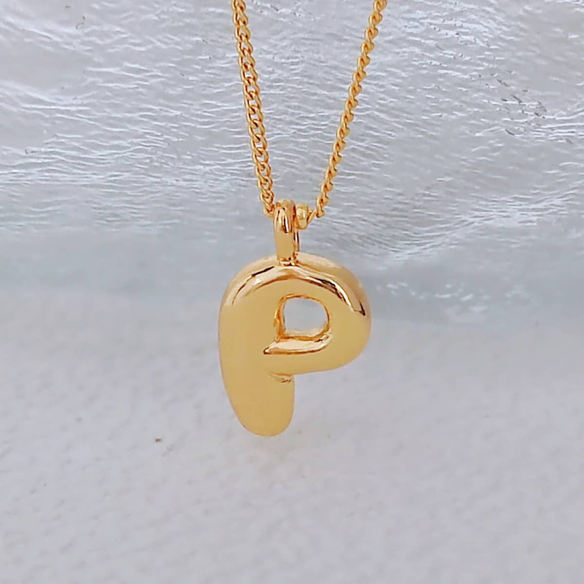18K Gold 26 Letters Cute Hip Hop Pendant Necklace_CWMM5871