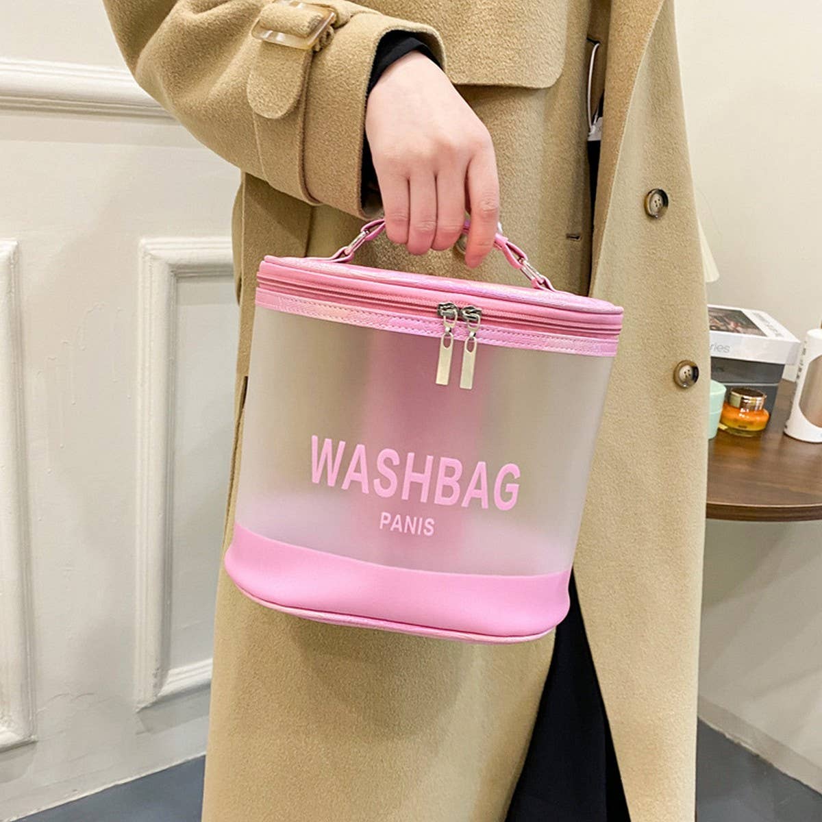 TRANSPARENT PORTABLE LARGE CAPACITY COSMETIC BAG_CWAB4399