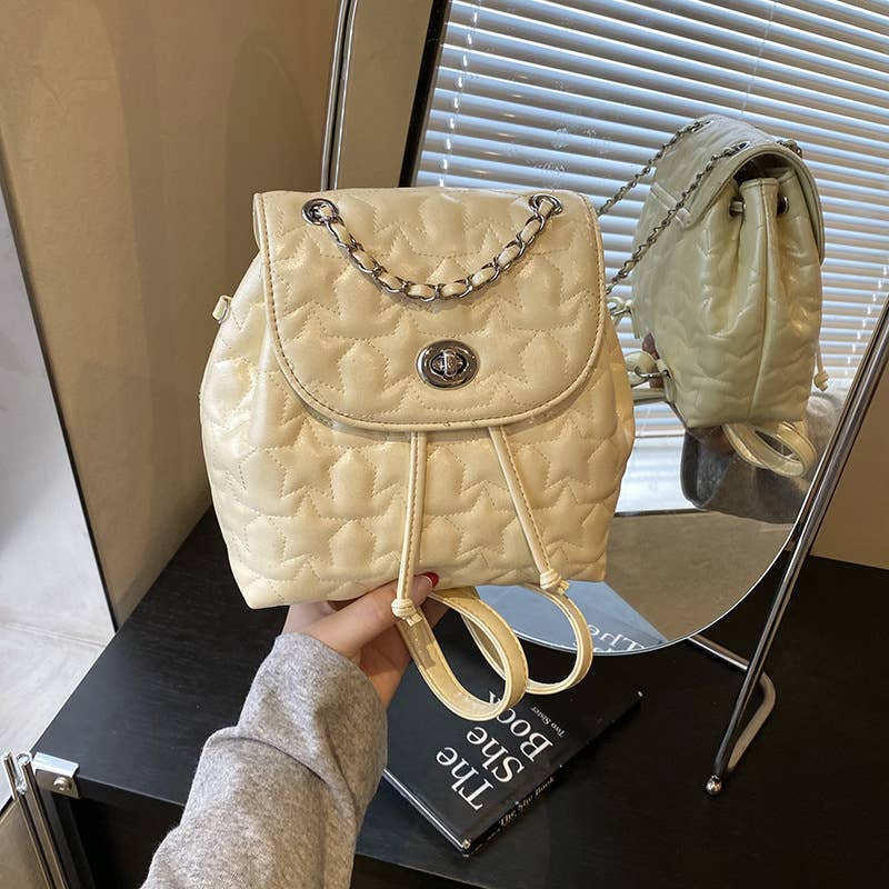 Versatile travel diamond-shaped backpack