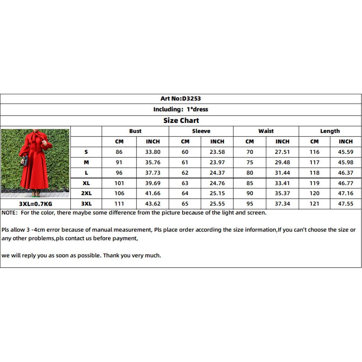 LANTERN SLEEVE HIGH WAIST BOW OVERSIZED DRESS_CWDMD3664